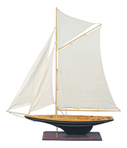 Sailing yacht model ship made - yacht,
