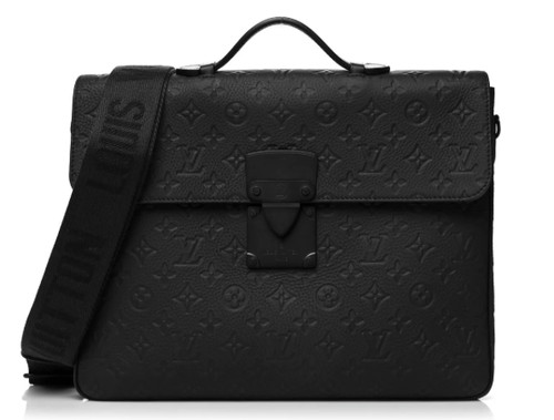 Louis vuitton lock briefcase - s,