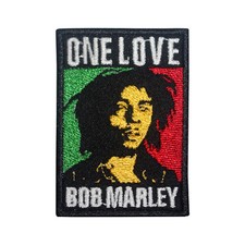 Bob Marley One Love Patch Iron