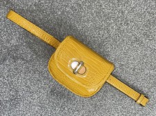 BNWT TOPSHOP MUSTARD FAUX