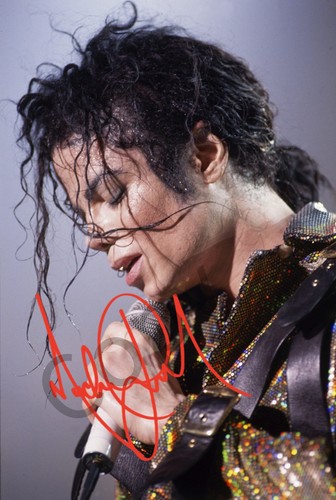 Michael jackson 6x4 photo pre - jackson,