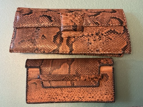 Vintage genuine python - vintage,