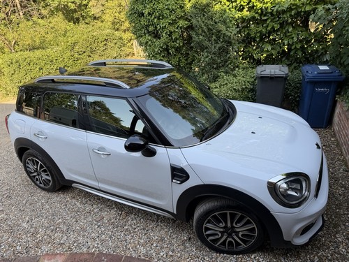 White mini countryman - mini,