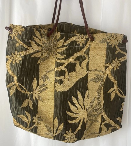 Handmade tapestry tote bag - handmade,