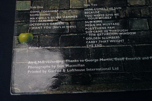 Beatles abbey road 1969 1st - abbey,