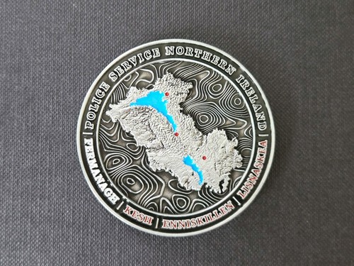 Psni fermanagh challenge coin - psni,