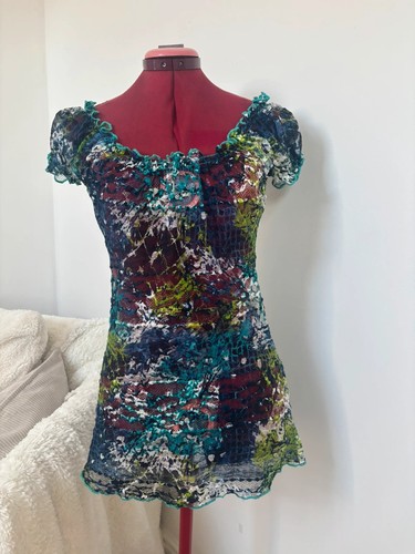 Per una lace - floral, mesh