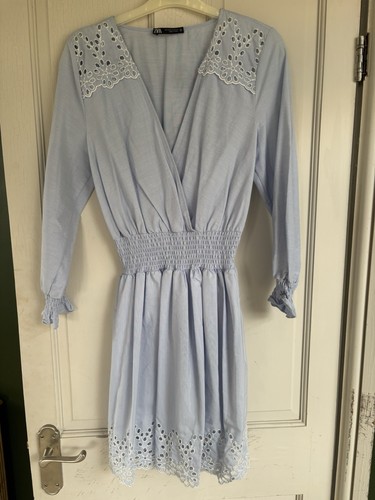 Light blue zara dress size - dress.,