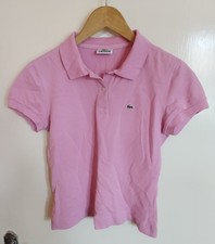 Lacoste - Baby pink polo shirt - Eur 40- M (134)
