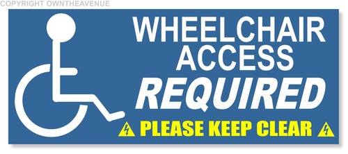 Handicap wheelchair access - handicap,