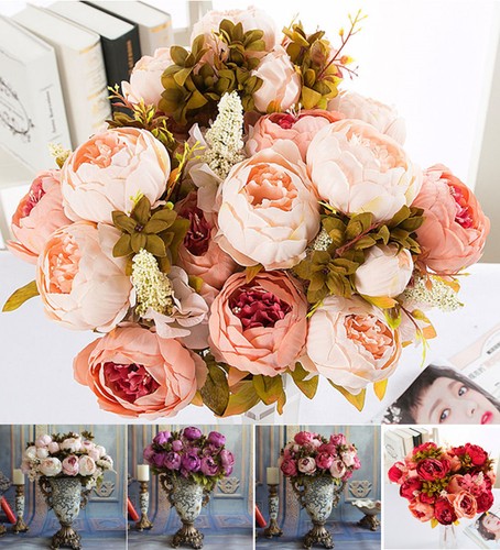 Heads silk peony - 13,