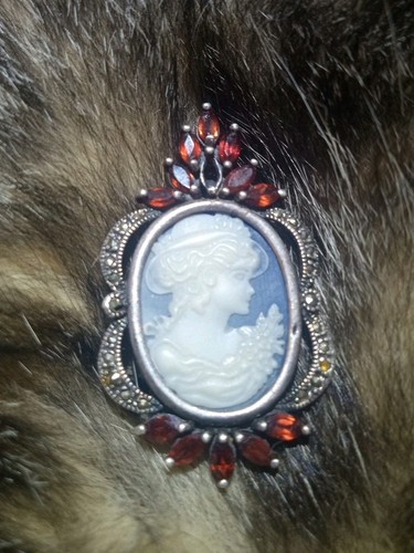 Beautiful old carved cameo - carved,