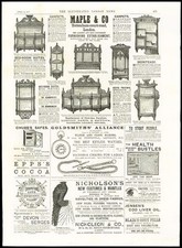 1887 - ADVERTISING MAPLE