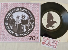 CRASS / POISON GIRLS - PERSON UNKNOWN BLOODY REVOLUTIONS  1980 UK  PUNK