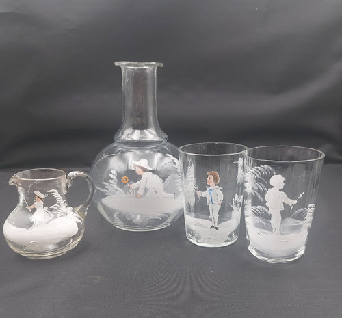 Antique mary gregory style - antique,
