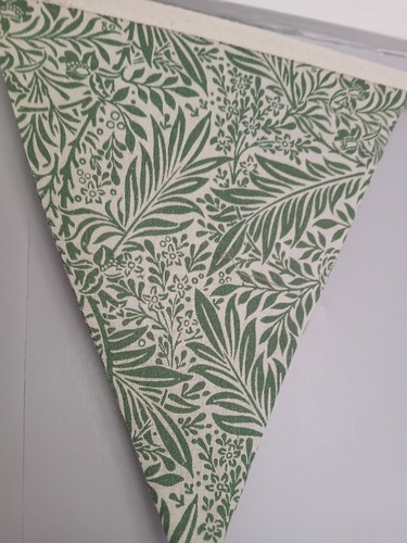 Larkspur green leaf design - larkspur,