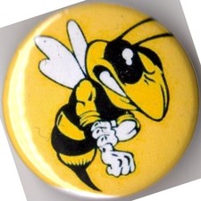KILLER WASP Pin Button Badge