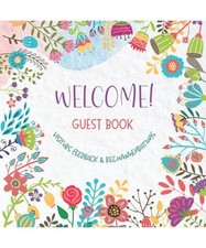 Welcome Guest Book Visitors Feedback & Recommendations: Guest Book, Visitors Boo
