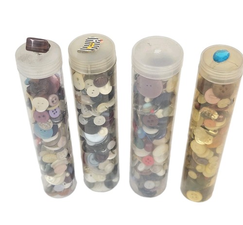 Mixed vintage buttons - mixed,