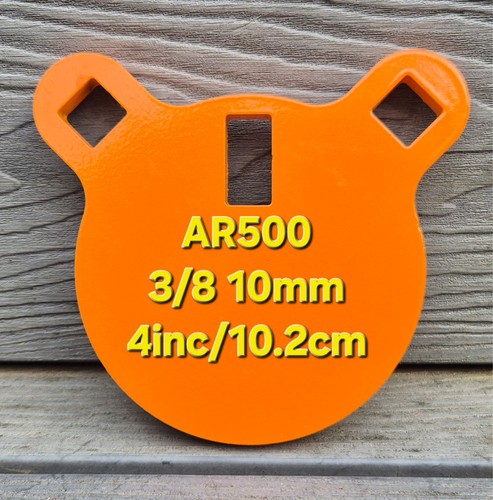 Ar500 steel target gong inch - steel,