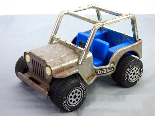 Vintage tonka jeep toy car - jeep,