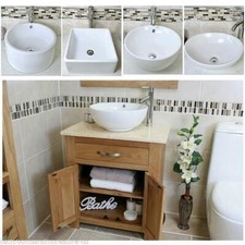 Bathroom Vanity Unit Oak