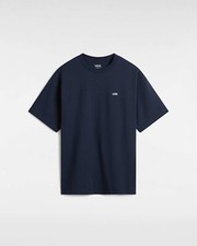 VANS - Mens Left Chest Embroidered Logo T-Shirt - Parisian Night Blue - S/S Tee