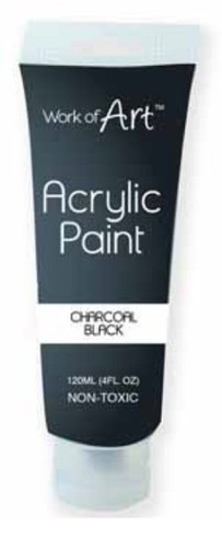 Charcoal black artists acrylic - artists,
