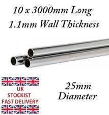 10 Chrome Plated Tube 25mm