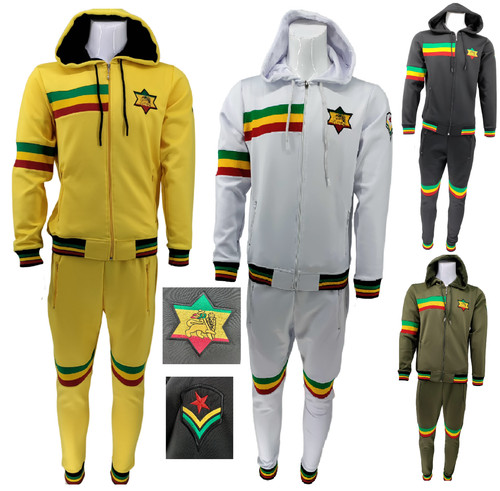 Men rasta tracksuit piece - men's, 2