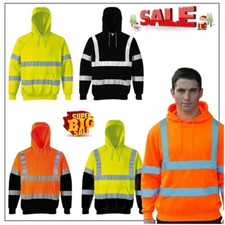 Hi Viz Vis Hoodie High
