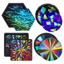 4pcs diy holographic silicone - 4pcs,
