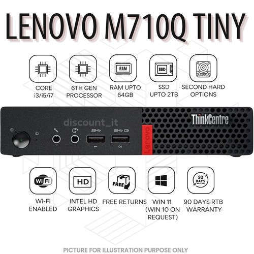 Lenovo thinkcentre m710q - m710q, tiny
