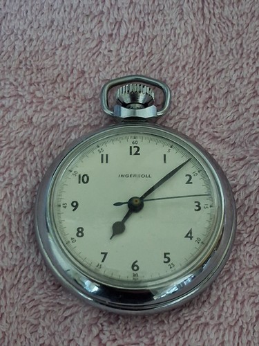 Lovely 1966 ingersoll pocket - 1966,