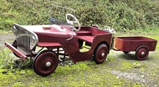 Restored Tri-ang Pedal Car