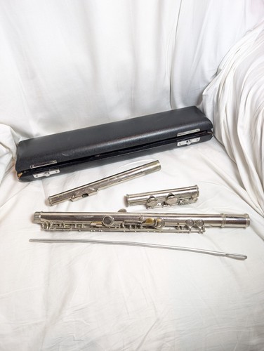 Sapphire silver flute