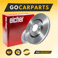 Peugeot 2008 1.2 PureTech 100 2019>2019 283 mm Front BRAKE DISCS X2 Vented