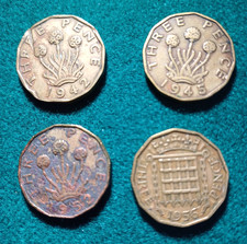 THREEPENNY BITS  1942 - 56. -