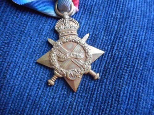 Genuine erased 1914 15 star - 1914,