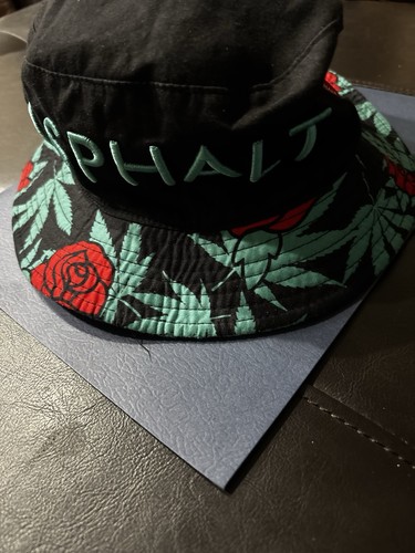 Black bucket hat - black,
