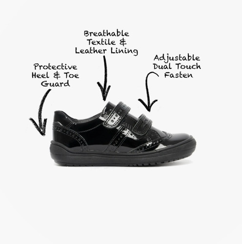 Geox hadriel girls patent - geox,