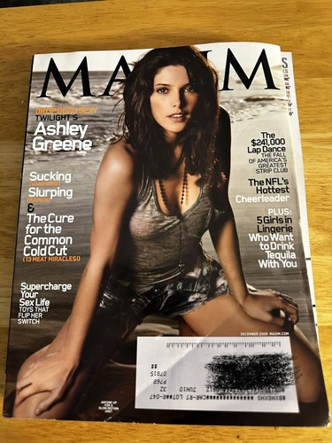 Maxim magazine december 2009 - maxim,