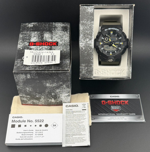 Casio shock 710tu 1a3er - g-shock, ga-710tu-1a3er