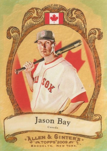 Jason bay 2009 topps allen - bay, &