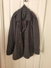 Men's Grey Coat 1XL