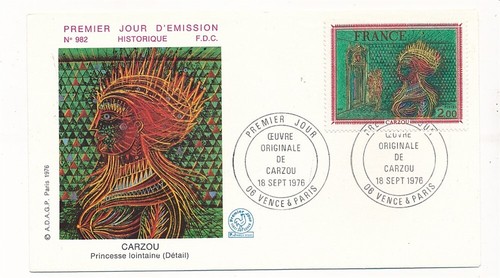 D402488 france fdc art - d402488,