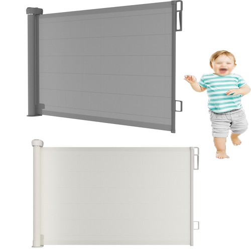 Safety gate retractable - gate, dog