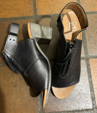 Moda in Pelle Pewter Silver Heeled Front Zip Detail Sandal 41 uk size 8 new