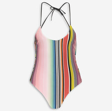 Missoni striped swimsuit - missoni,