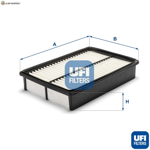 Air filter 344 for mazda - 30.344.00,